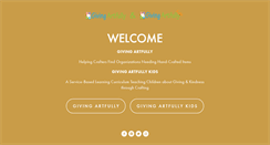 Desktop Screenshot of givingartfully.com